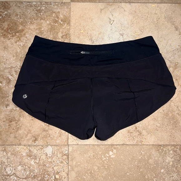 Black Lululemon shorts - Picture 1 of 4